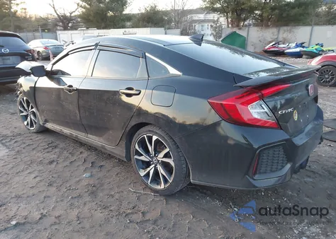 2018 Honda Civic Si из США, поврежденный, VIN 2HGFC1E51JH705660